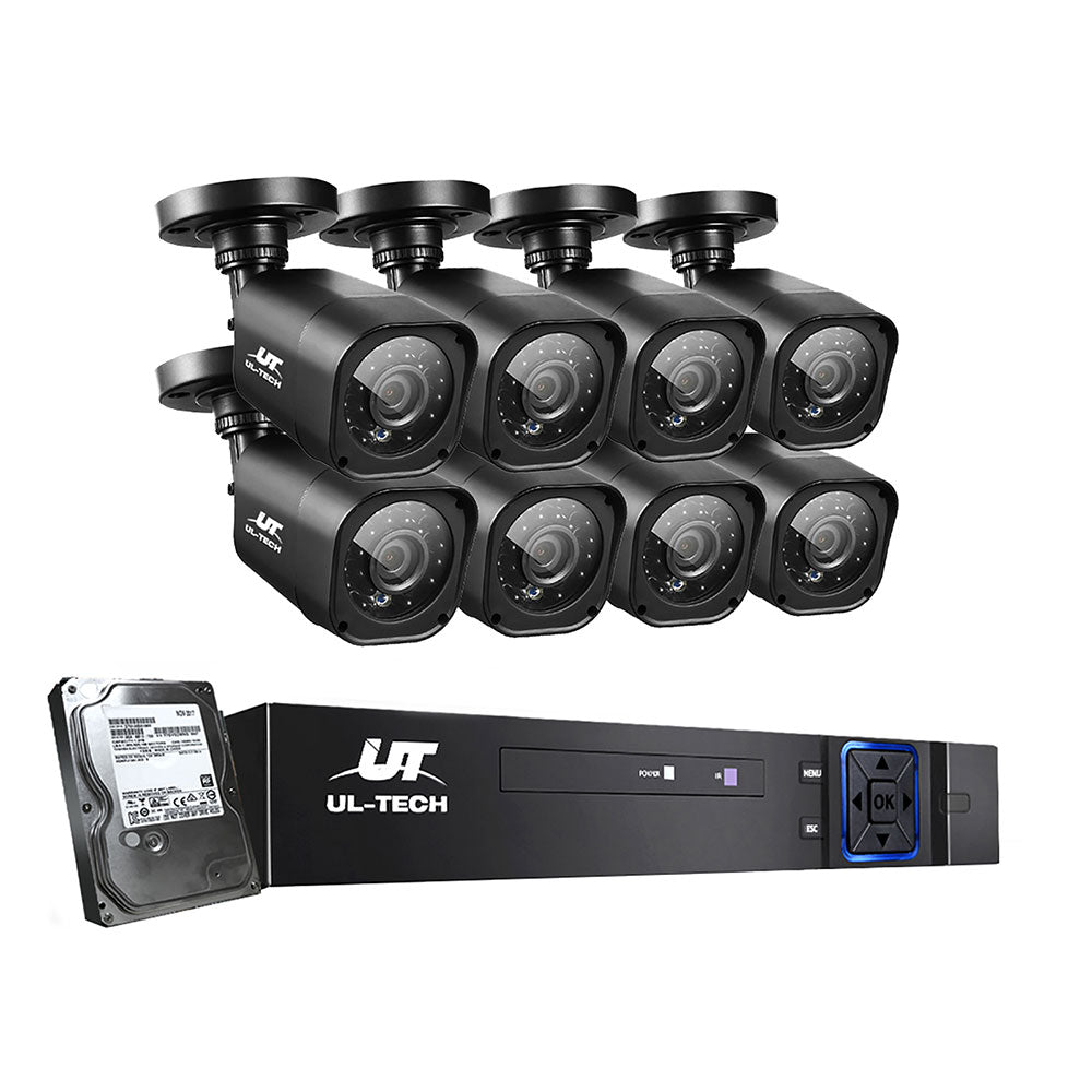 UL-tech CCTV Camera Home Security System 8CH DVR 1080P 1TB Hard Drive Outdoor freeshipping - Awezingly