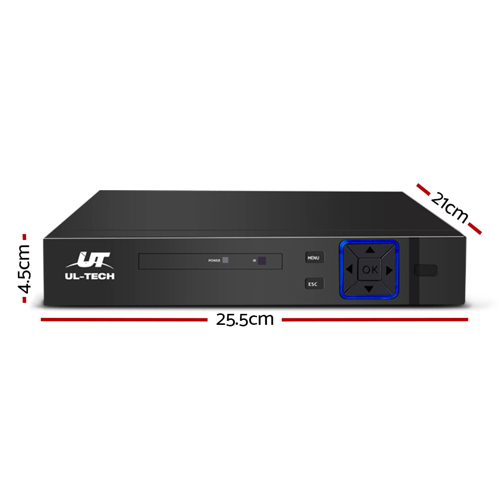 UL Tech 8 Channel CCTV Security Video Recorder freeshipping - Awezingly