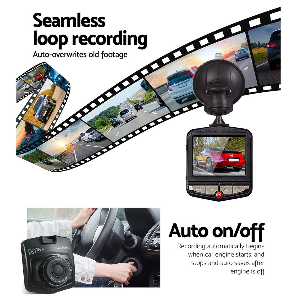 UL-tech Mini Car Dash Camera 1080P 2.4