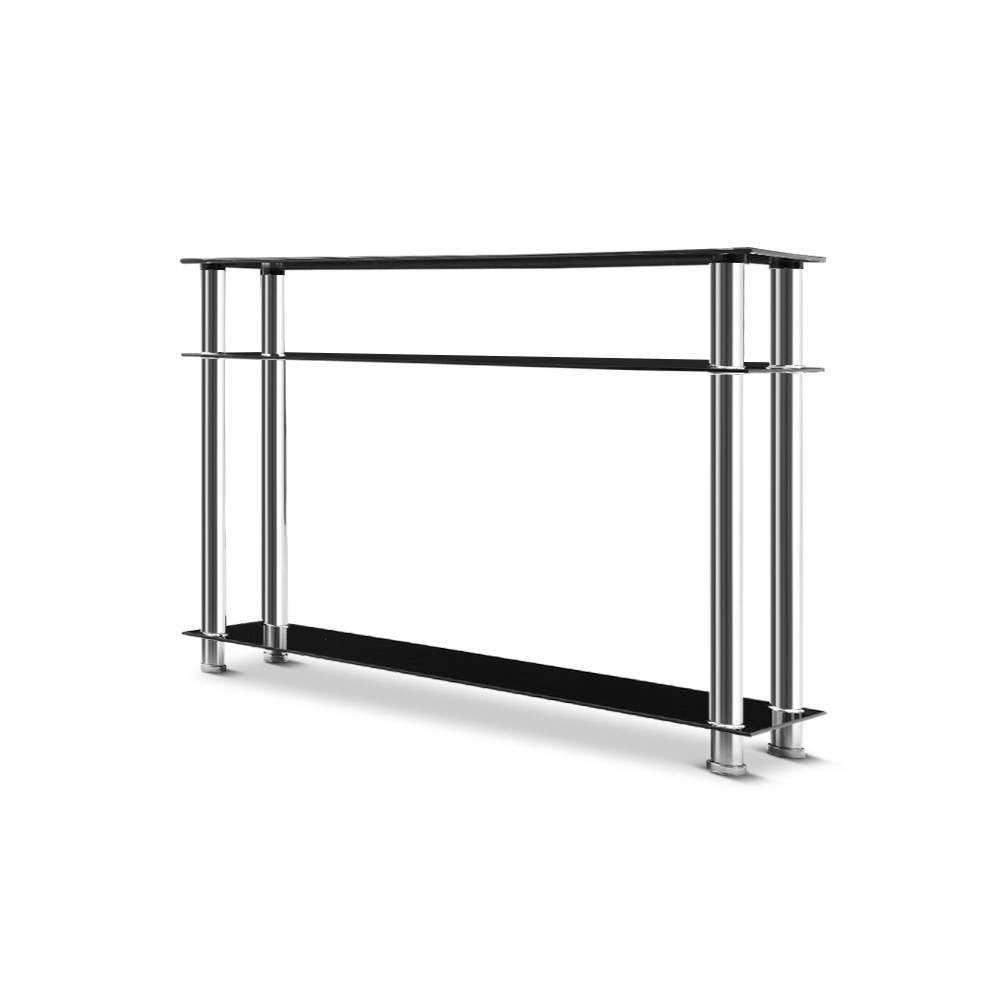 Artiss Entry Hall Console Table - Black & Silver freeshipping - Awezingly