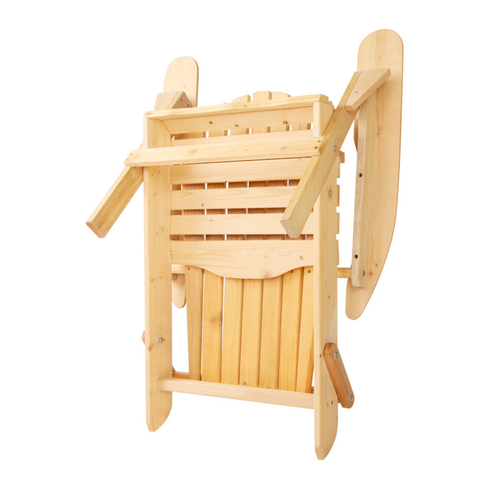 Gardeon Outdoor Chairs Furniture Beach Chair Lounge Wooden Adirondack Garden Patio freeshipping - Awezingly