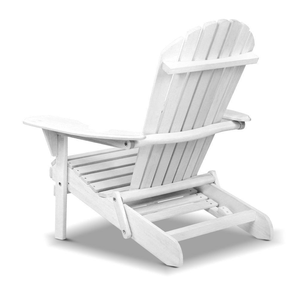 Gardeon Outdoor Furniture Adirondack Chairs Beach Chair Lounge Wooden Patio Garden freeshipping - Awezingly