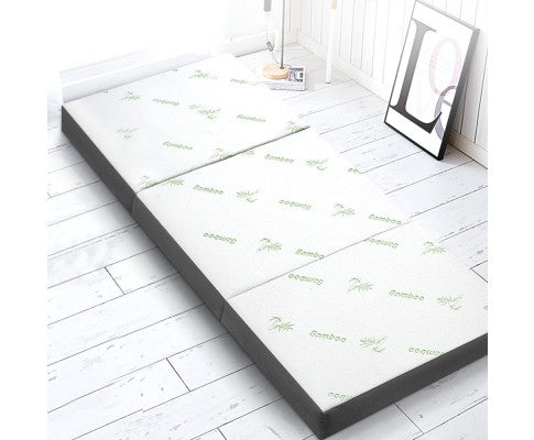 Giselle Bedding Folding Foam Portable Mattress Bamboo Fabric freeshipping - Awezingly