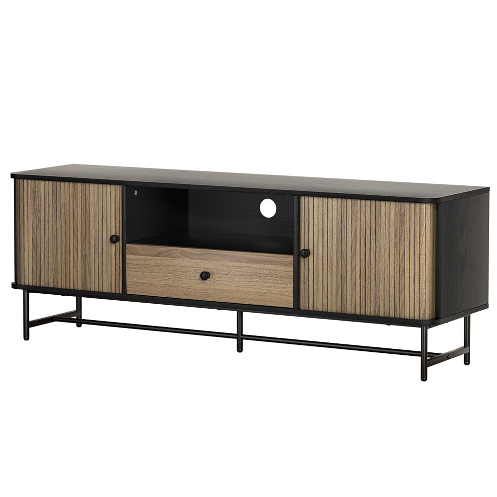 Artiss Entertainment Unit TV Cabinet 150CM Black Boris