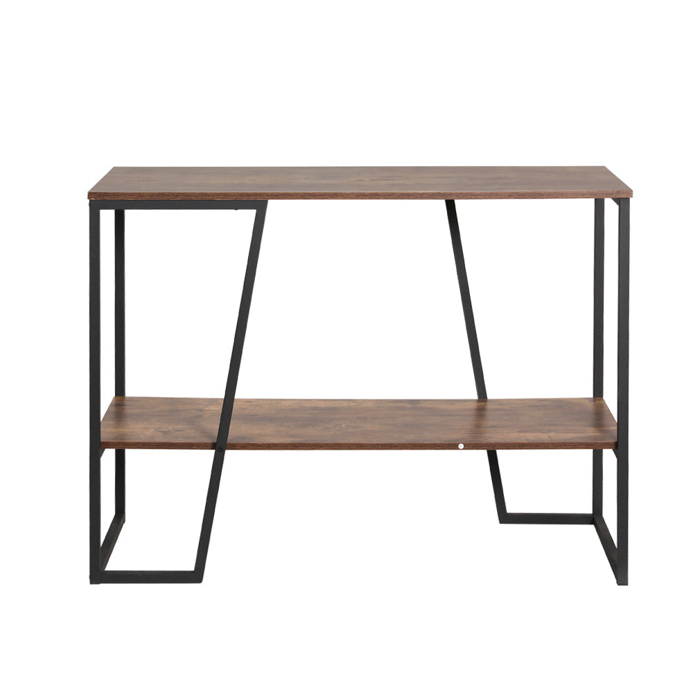 Artiss Console Table Hallway Sofa Table Entry Desk Retro Metal Display Shelf