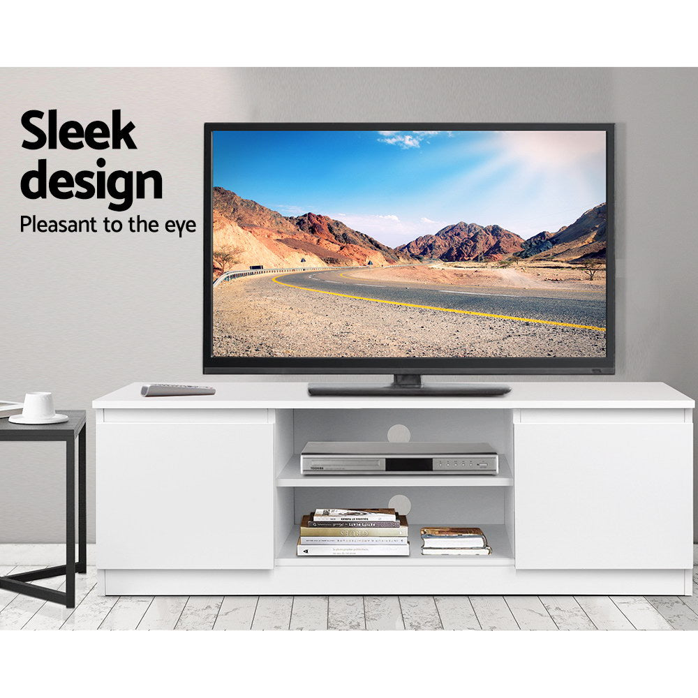 Artiss TV Entertainment Unit - White freeshipping - Awezingly