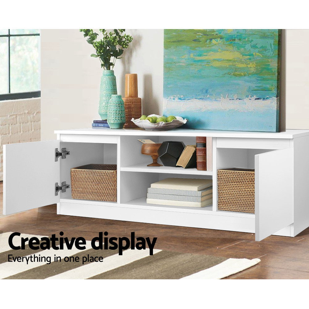 Artiss TV Entertainment Unit - White freeshipping - Awezingly