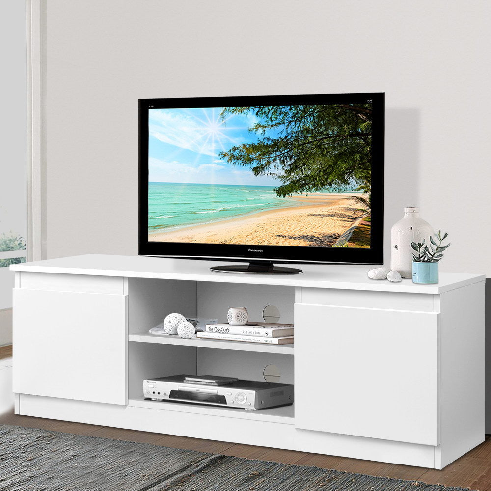 Artiss TV Entertainment Unit - White freeshipping - Awezingly