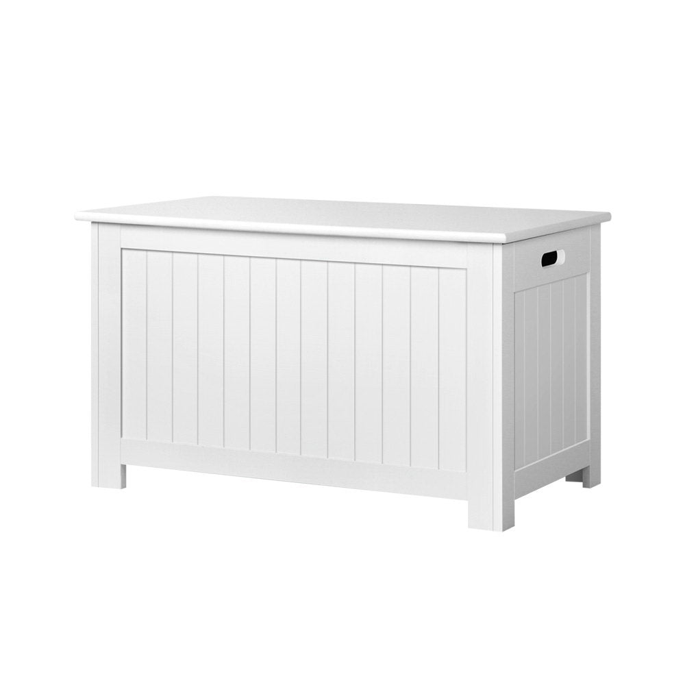 Keezi Kids Toy Box Storage Chest Cabinet  White