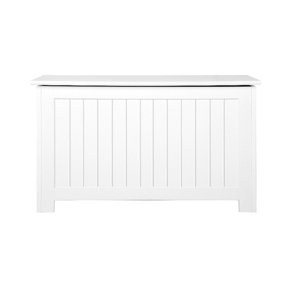 Keezi Kids Toy Box Storage Chest Cabinet  White