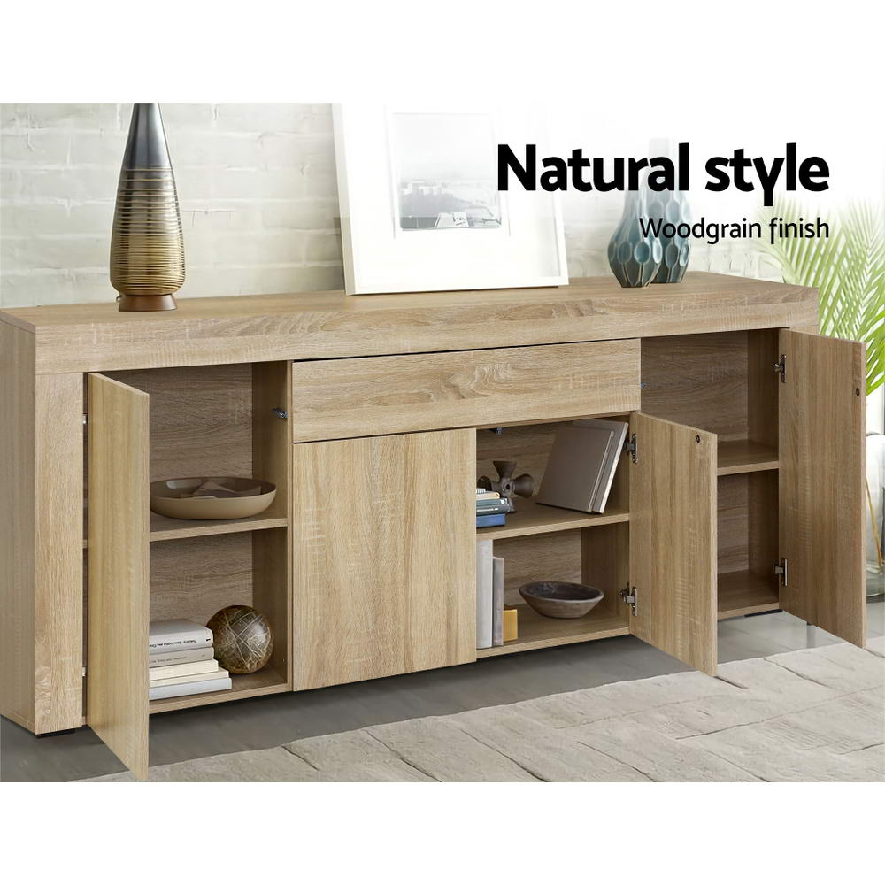 Artiss Buffet Sideboard 4 Doors Cupboard Hall Wood Hallway Table