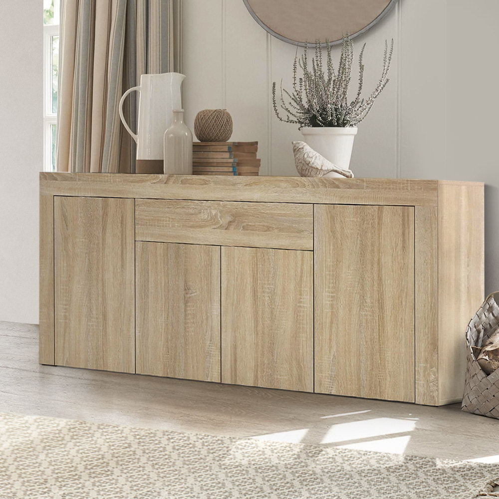 Artiss Buffet Sideboard 4 Doors Cupboard Hall Wood Hallway Table