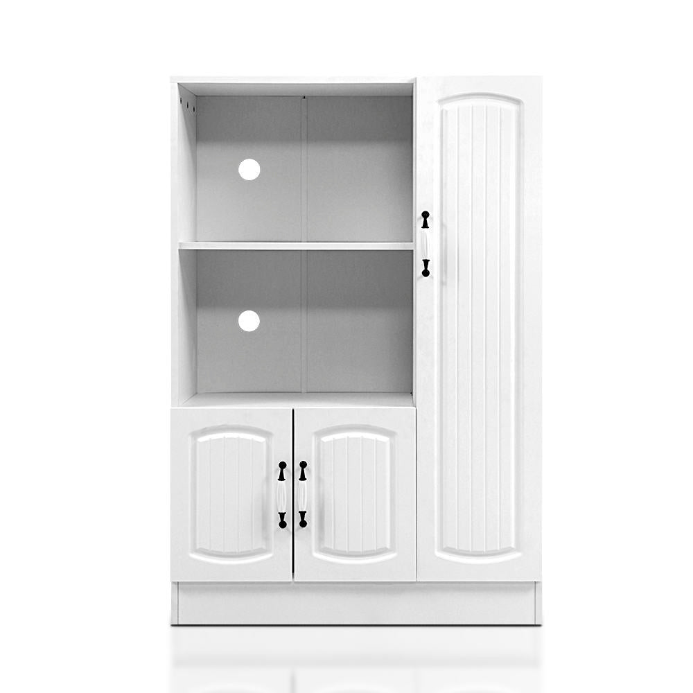 Artiss Buffet Sideboard Cabinet Storage Cupboard Doors White Kitchen Hallway freeshipping - Awezingly