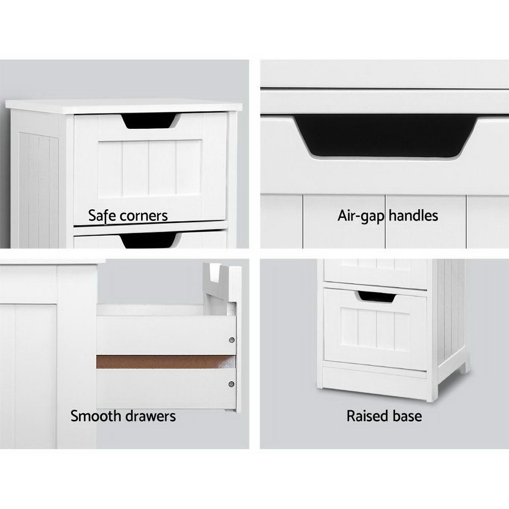 Artiss Storage Cabinet Chest of Drawers Dresser Bedside Table Bathroom Stand freeshipping - Awezingly