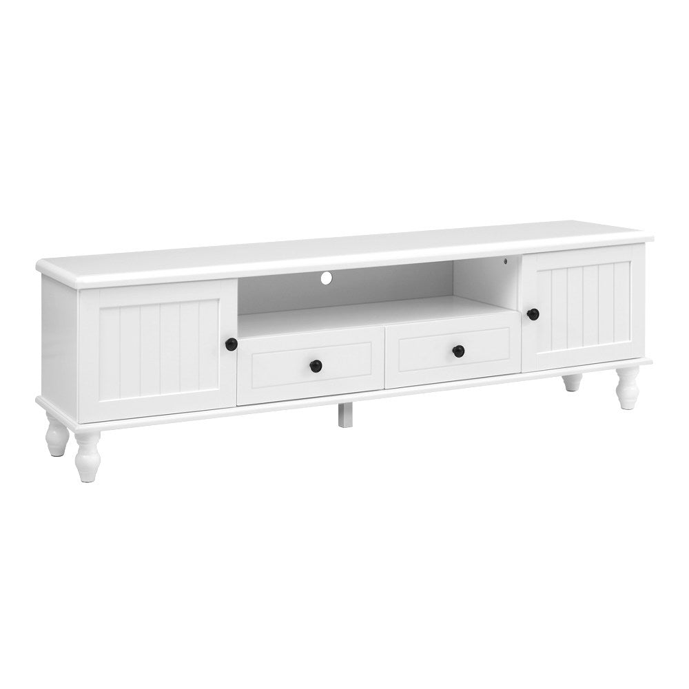 Artiss TV Cabinet Entertainment Unit Stand French Provincial Storage 160cm KUBI freeshipping - Awezingly