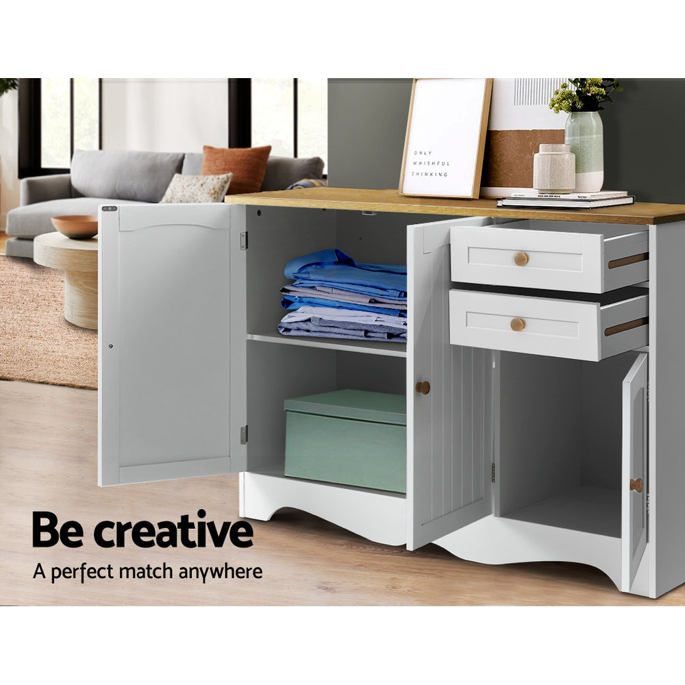 Artiss Buffet Sideboard Storage Cabinet Kitchen Cupboard Drawer Table Hallway freeshipping - Awezingly