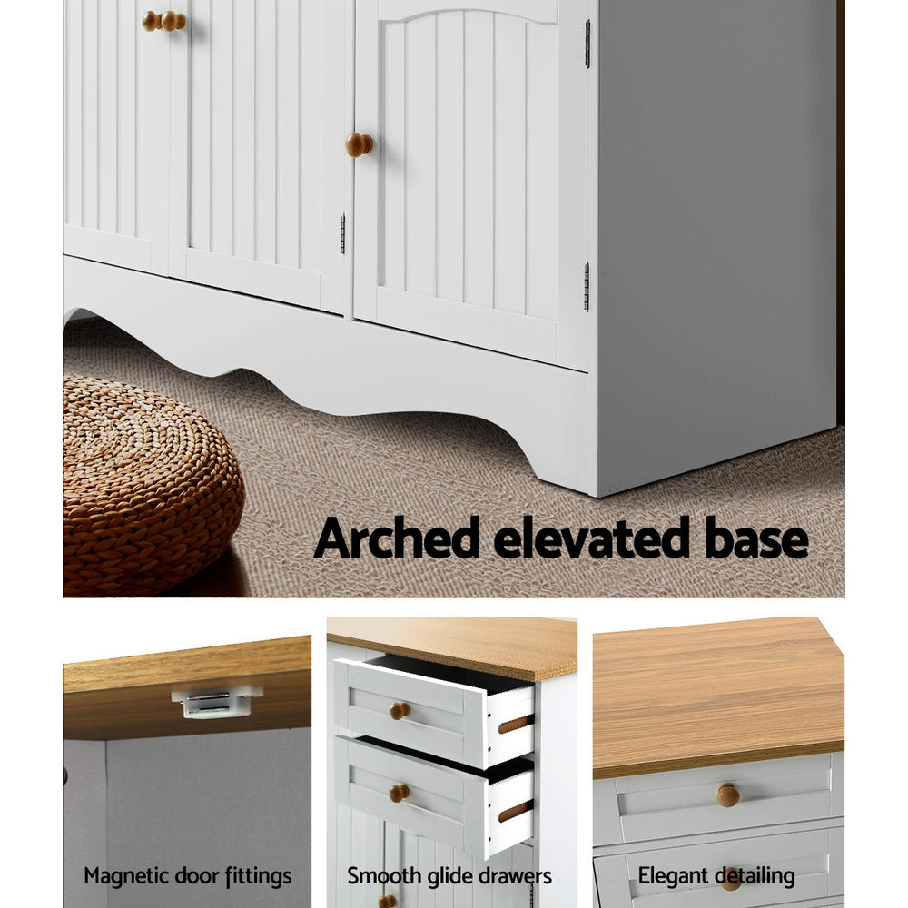 Artiss Buffet Sideboard Storage Cabinet Kitchen Cupboard Drawer Table Hallway freeshipping - Awezingly