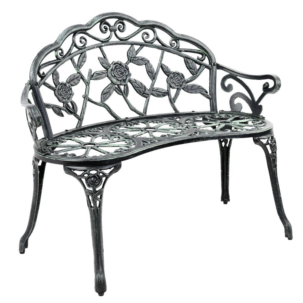 Gardeon Victorian Garden Bench - Green freeshipping - Awezingly