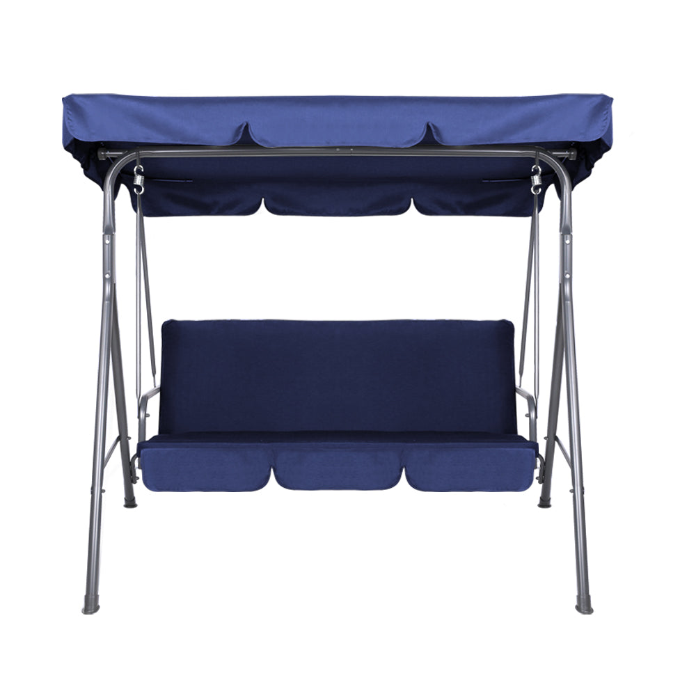 Gardeon Canopy Swing Chair - Navy freeshipping - Awezingly