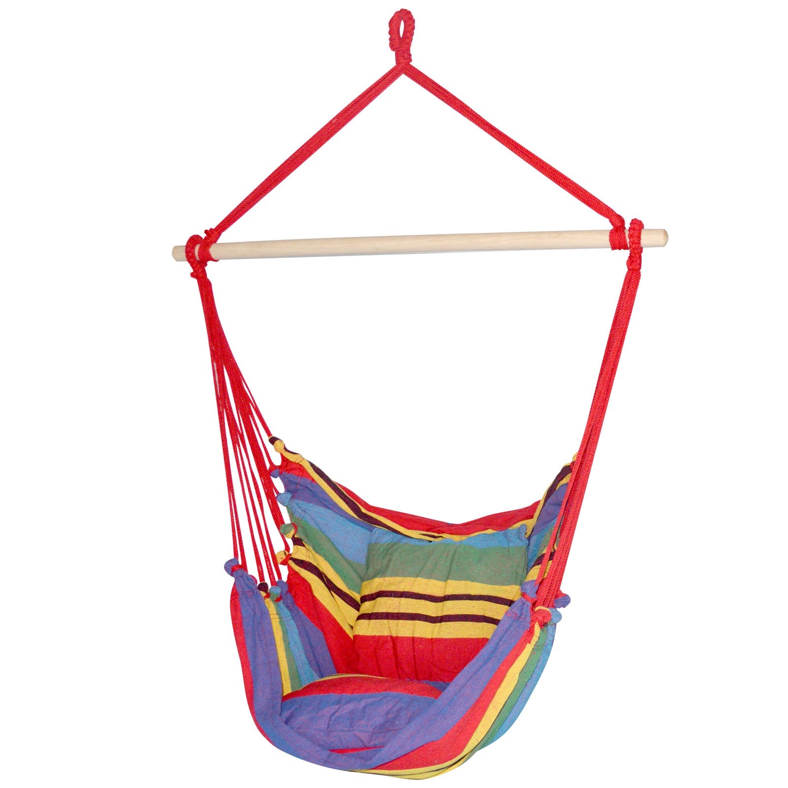 Gardeon Hammock Swing Chair with Cushion - Multi-colour freeshipping - Awezingly