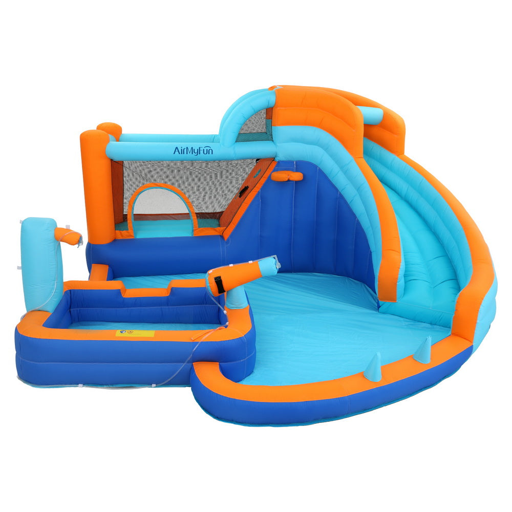 AirMyFun Kids Inflatable Pool Water Slide Park Jumping Castle Bounce 382X381CM