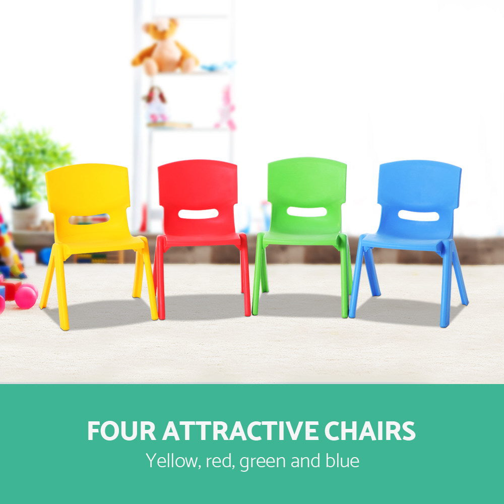 Keezi Set of 4 Kids Play Chairs freeshipping - Awezingly