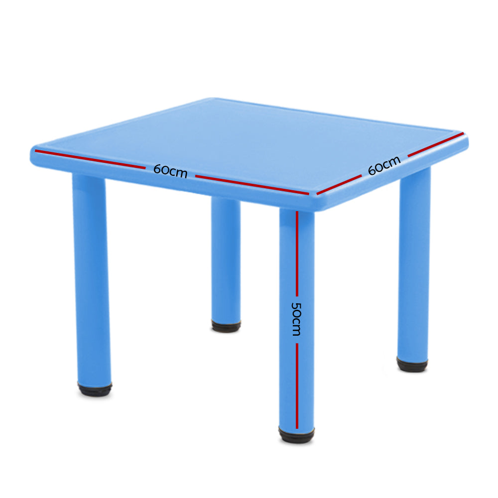 Keezi Kids Table Study Desk Children Furniture Plastic Blue freeshipping - Awezingly