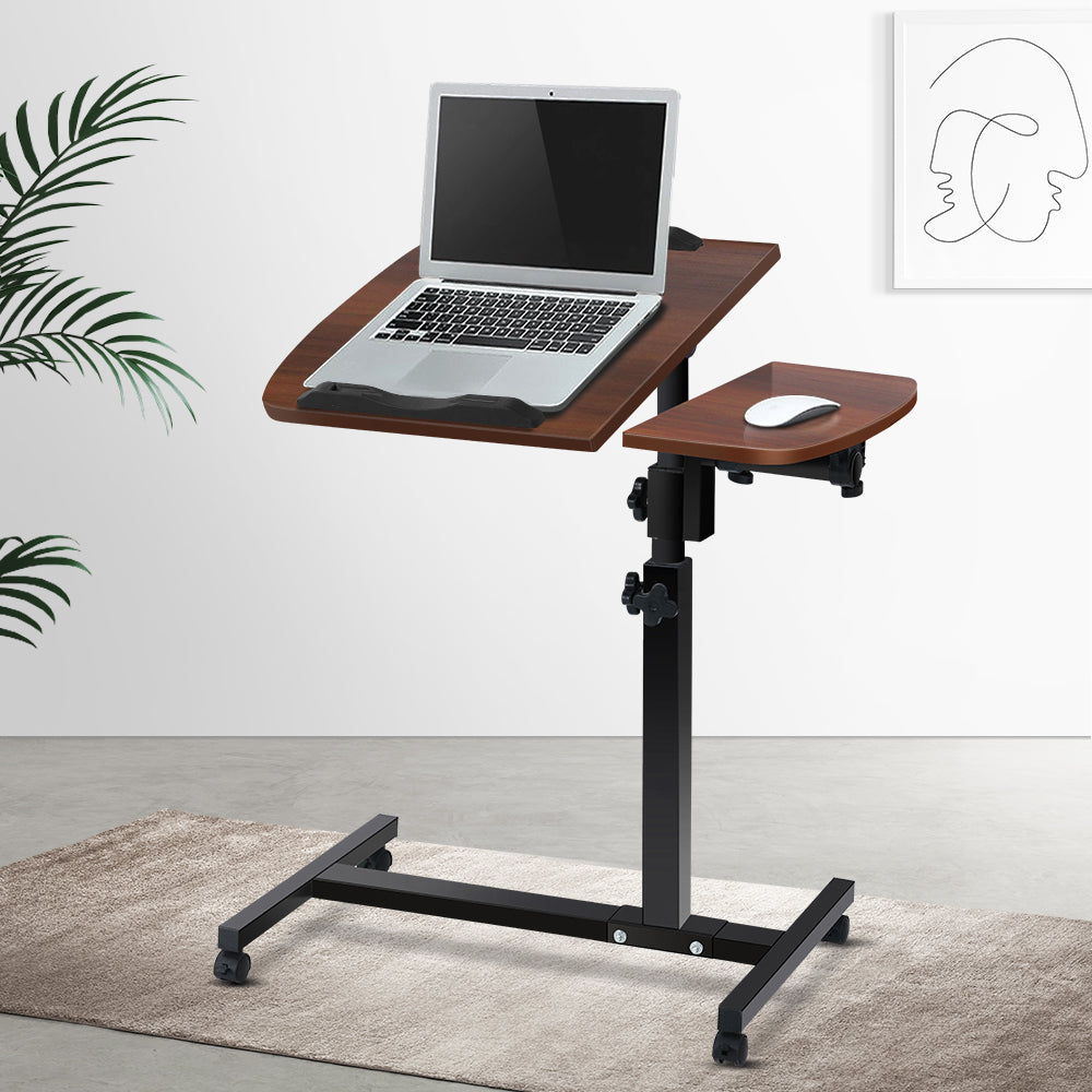 Adjustable Computer Stand - Walnut freeshipping - Awezingly