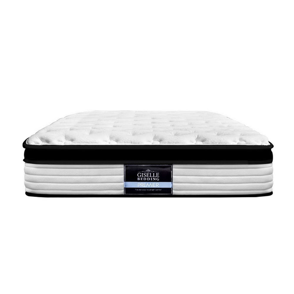 Giselle Bedding Devon Euro Top Pocket Spring Mattress 31cm Thick – Single