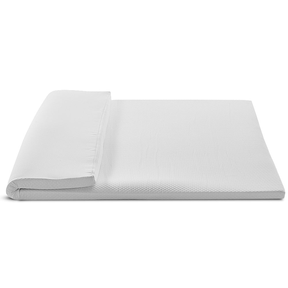 Giselle Bedding Memory Foam Mattress Topper w/Cover 8cm - Single freeshipping - Awezingly