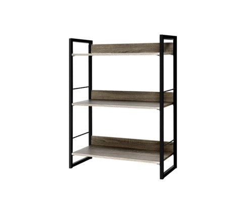 Artiss 3 Tier Bookshelf Display Shelves Wooden Book Shelf Wall Corner Bookcase Storage freeshipping - Awezingly