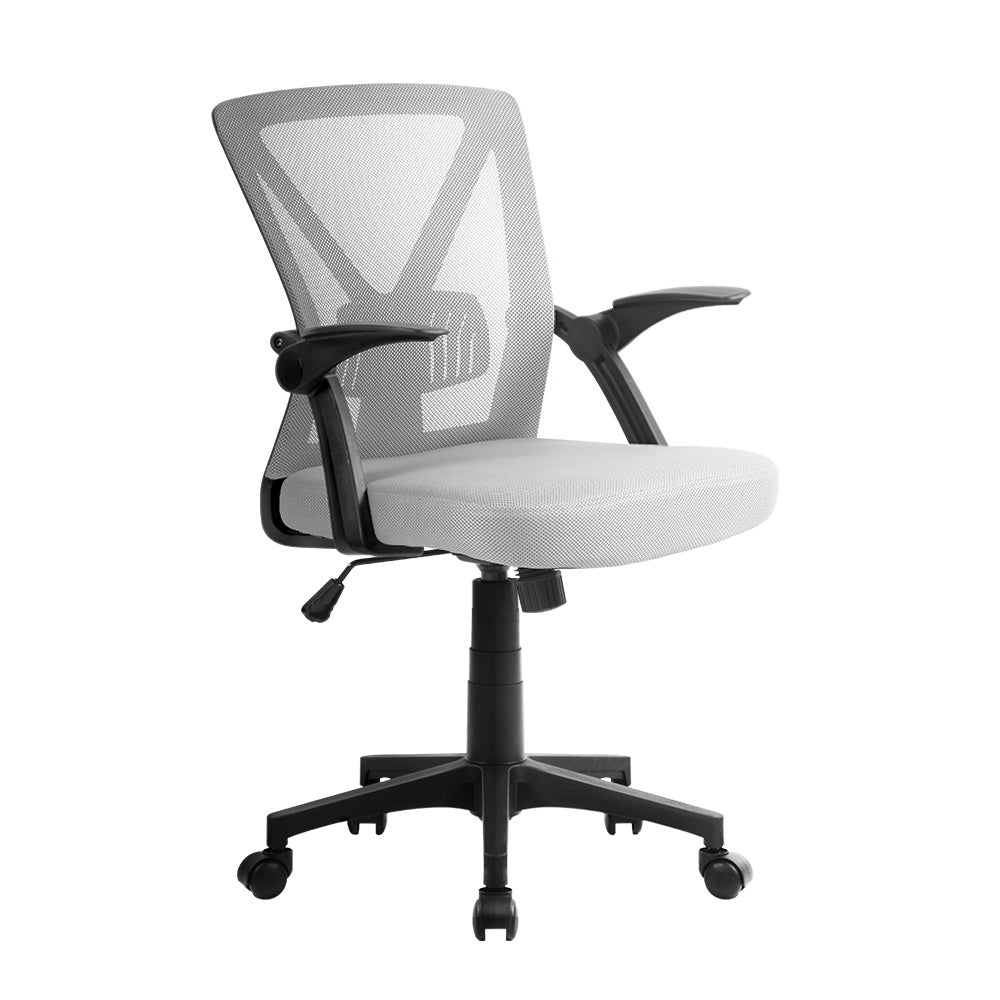 Artiss Office Chair Gaming Executive Computer Chairs Study Mesh Seat Tilt Grey freeshipping - Awezingly