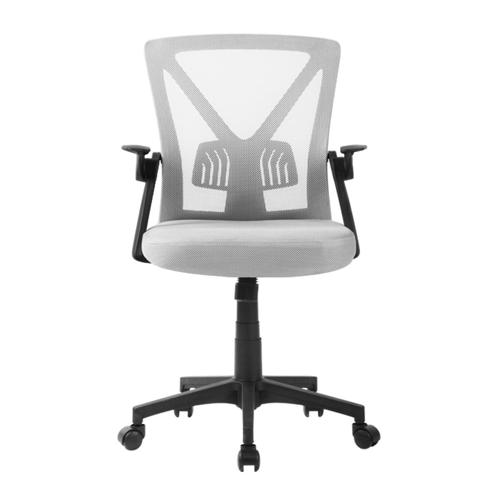 Artiss Office Chair Gaming Executive Computer Chairs Study Mesh Seat Tilt Grey freeshipping - Awezingly