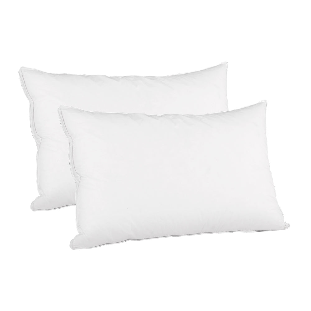 Giselle Bedding Duck Feather Down Twin Pack Pillow freeshipping - Awezingly