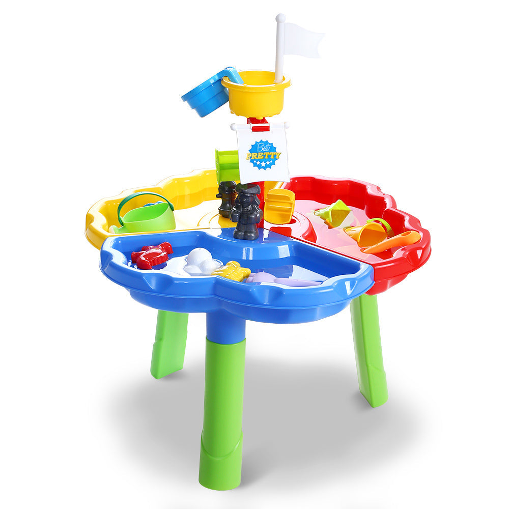 Keezi Kids Beach Sand and Water Sandpit Outdoor Table Childrens Bath Toys freeshipping - Awezingly