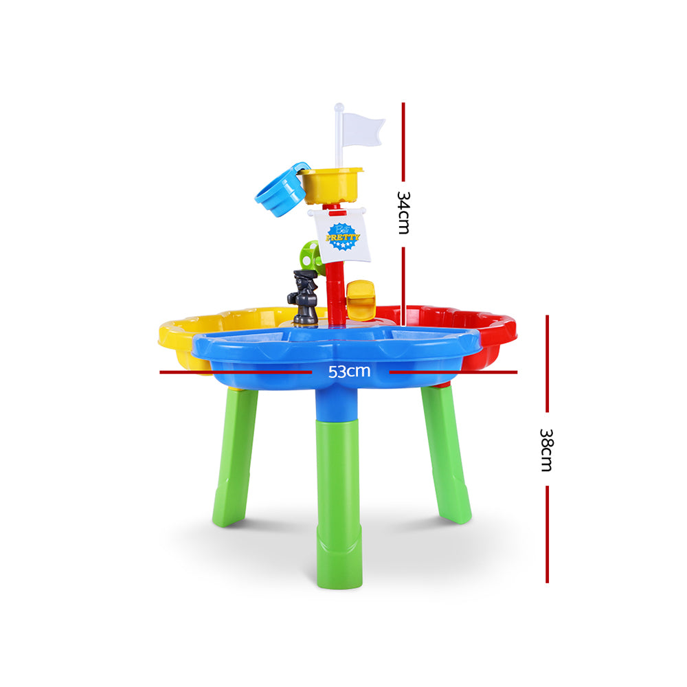 Keezi Kids Beach Sand and Water Sandpit Outdoor Table Childrens Bath Toys freeshipping - Awezingly