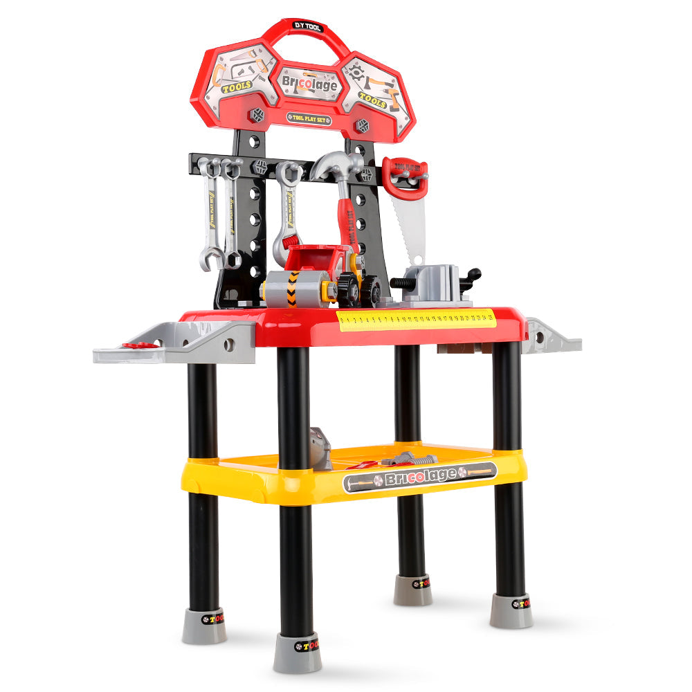 Keezi Kids Workbench Play Set - Red freeshipping - Awezingly