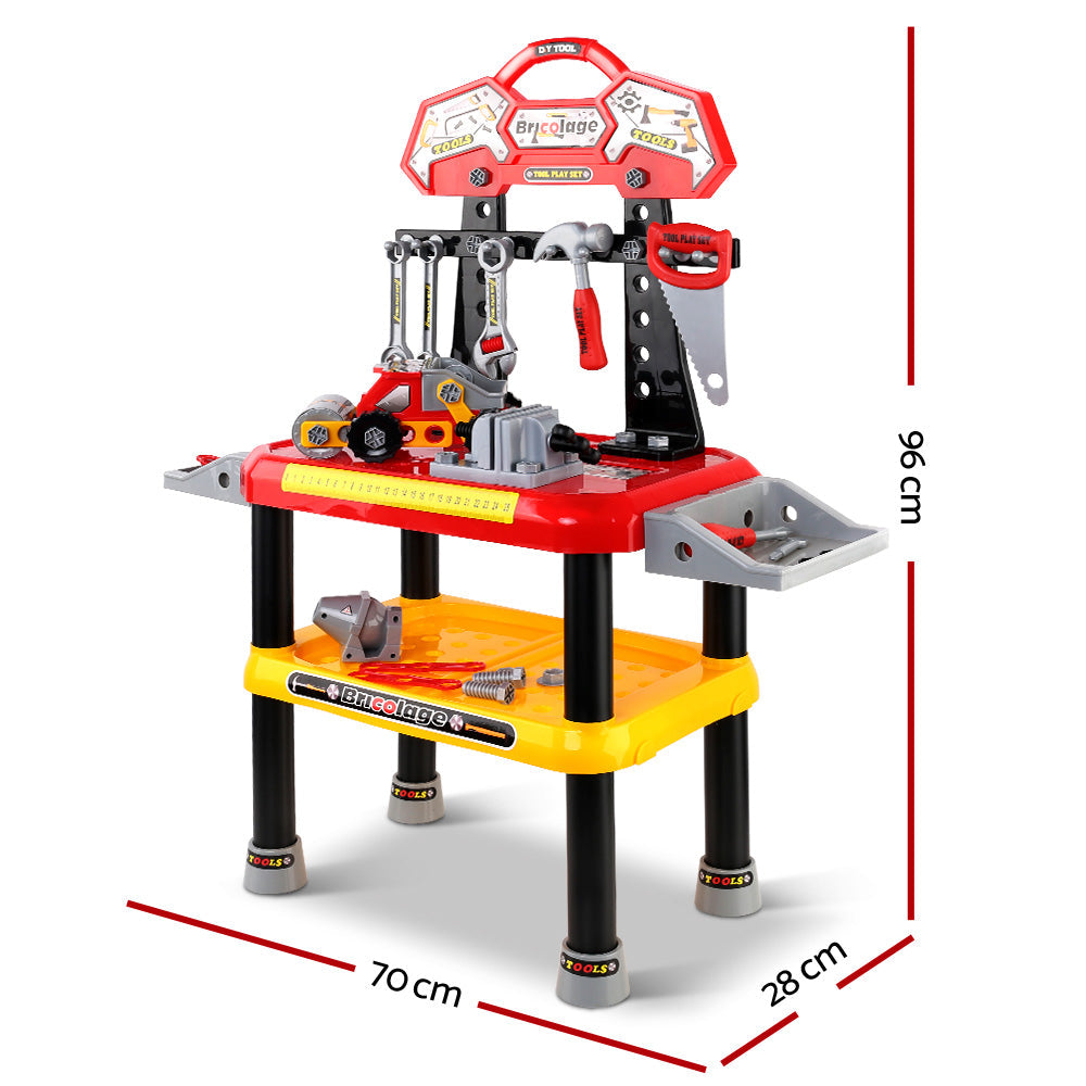 Keezi Kids Workbench Play Set - Red freeshipping - Awezingly