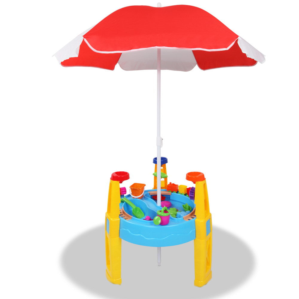 Keezi 26 Piece Kids Umbrella & Table Set freeshipping - Awezingly