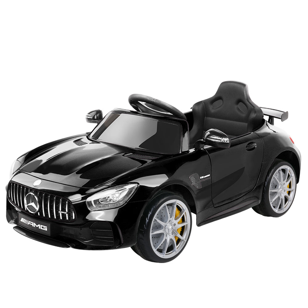 Kids Ride On Car MercedesBenz AMG GT R Electric Black freeshipping - Awezingly