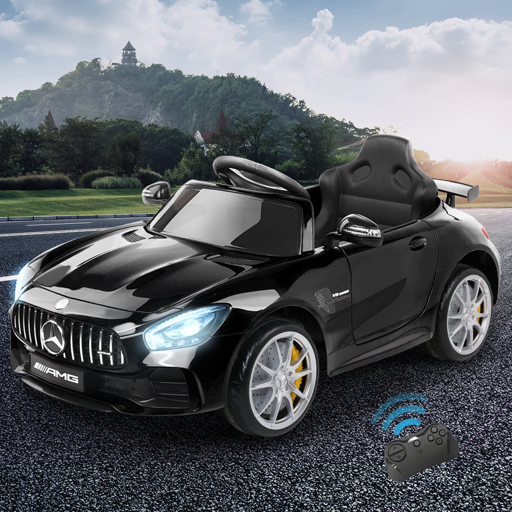 Kids Ride On Car MercedesBenz AMG GT R Electric Black freeshipping - Awezingly