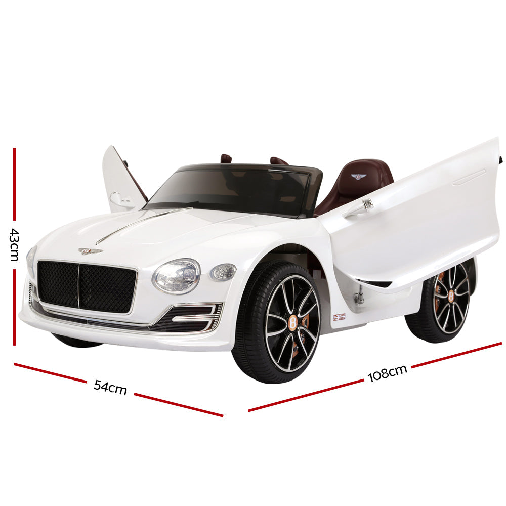 Rigo Kids Ride On Car  - White freeshipping - Awezingly