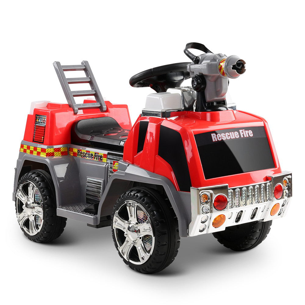 Rigo Kids Ride On Fire Truck Motorbike Motorcycle Car Red Grey freeshipping - Awezingly