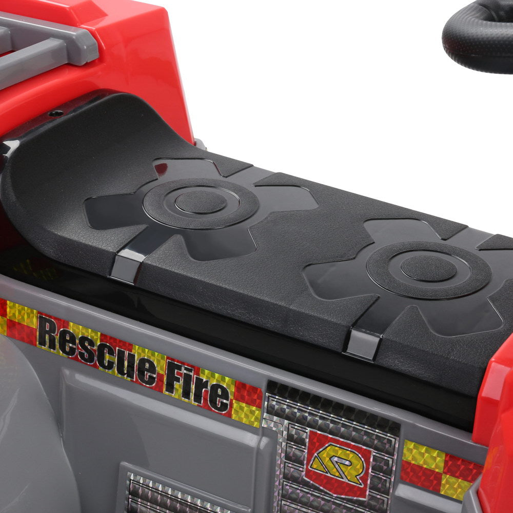 Rigo Kids Ride On Fire Truck Motorbike Motorcycle Car Red Grey freeshipping - Awezingly