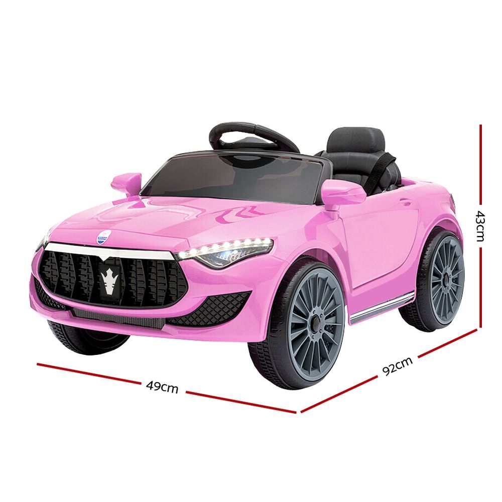 Rigo Maserati Kids Ride On Car -  Pink freeshipping - Awezingly