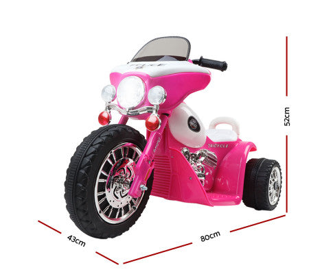 Rigo Kids Ride On Motorbike Motorcycle Toys Pink freeshipping - Awezingly