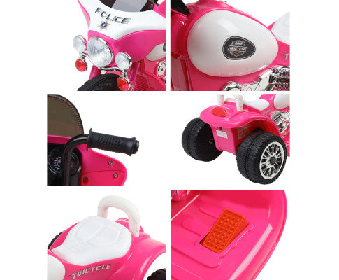 Rigo Kids Ride On Motorbike Motorcycle Toys Pink freeshipping - Awezingly