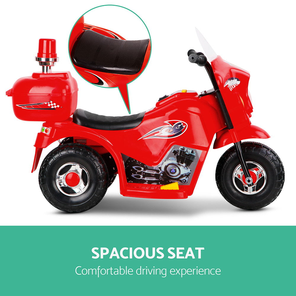 Rigo Kids Ride On Motorbike Motorcycle Car Red freeshipping - Awezingly