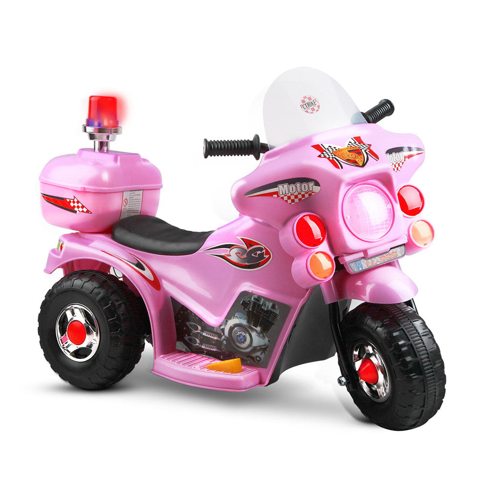 Rigo Kids Ride On Motorbike Motorcycle Car Pink freeshipping - Awezingly