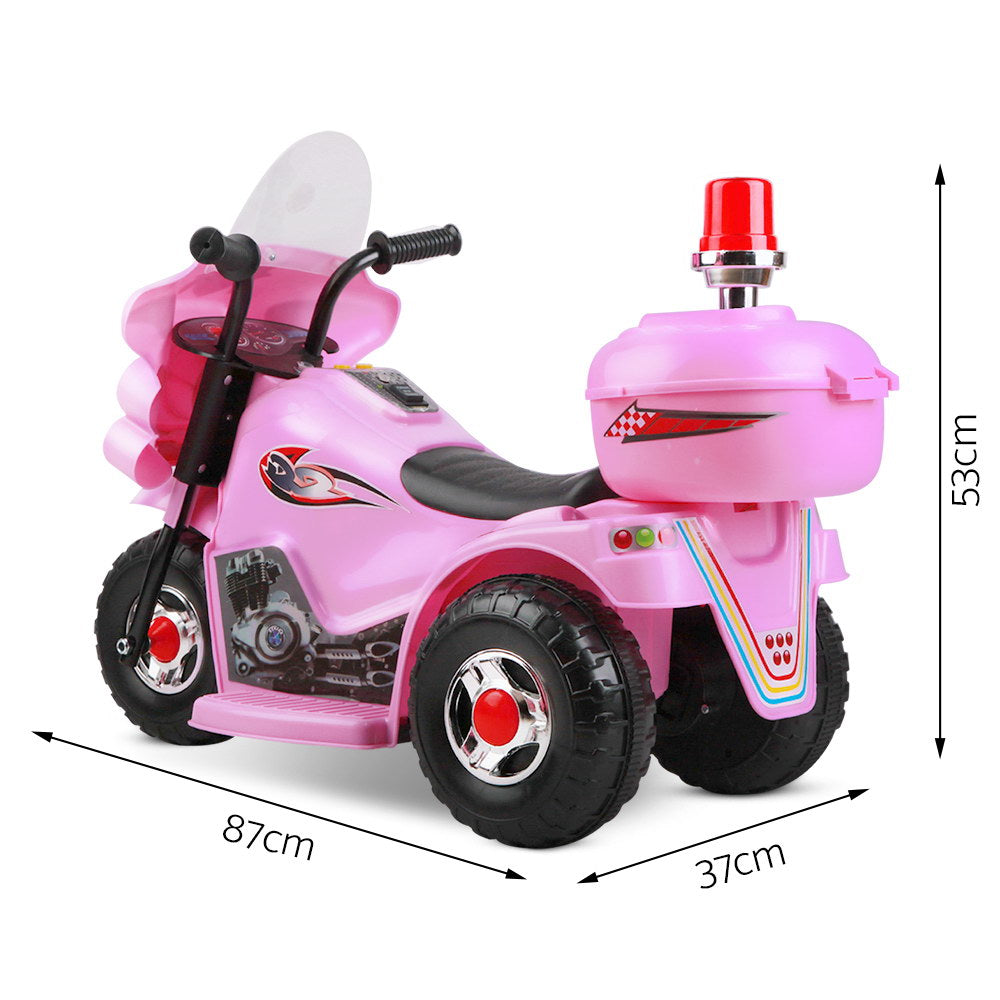 Rigo Kids Ride On Motorbike Motorcycle Car Pink freeshipping - Awezingly